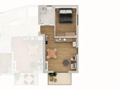 Helle 2-Zimmer-Neubauwohnung mit Balkon in Hall i. T., 6060 Hall in Tirol, Etagenwohnung
