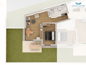 Moderne Gartenwohnung Top 3 mit sonniger Terrasse im Neubau, 6060 Hall in Tirol, Gartenwohnung