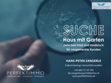Suche Haus mit Garten für vorgemerkte Kunden, 6460 Imst, Haus